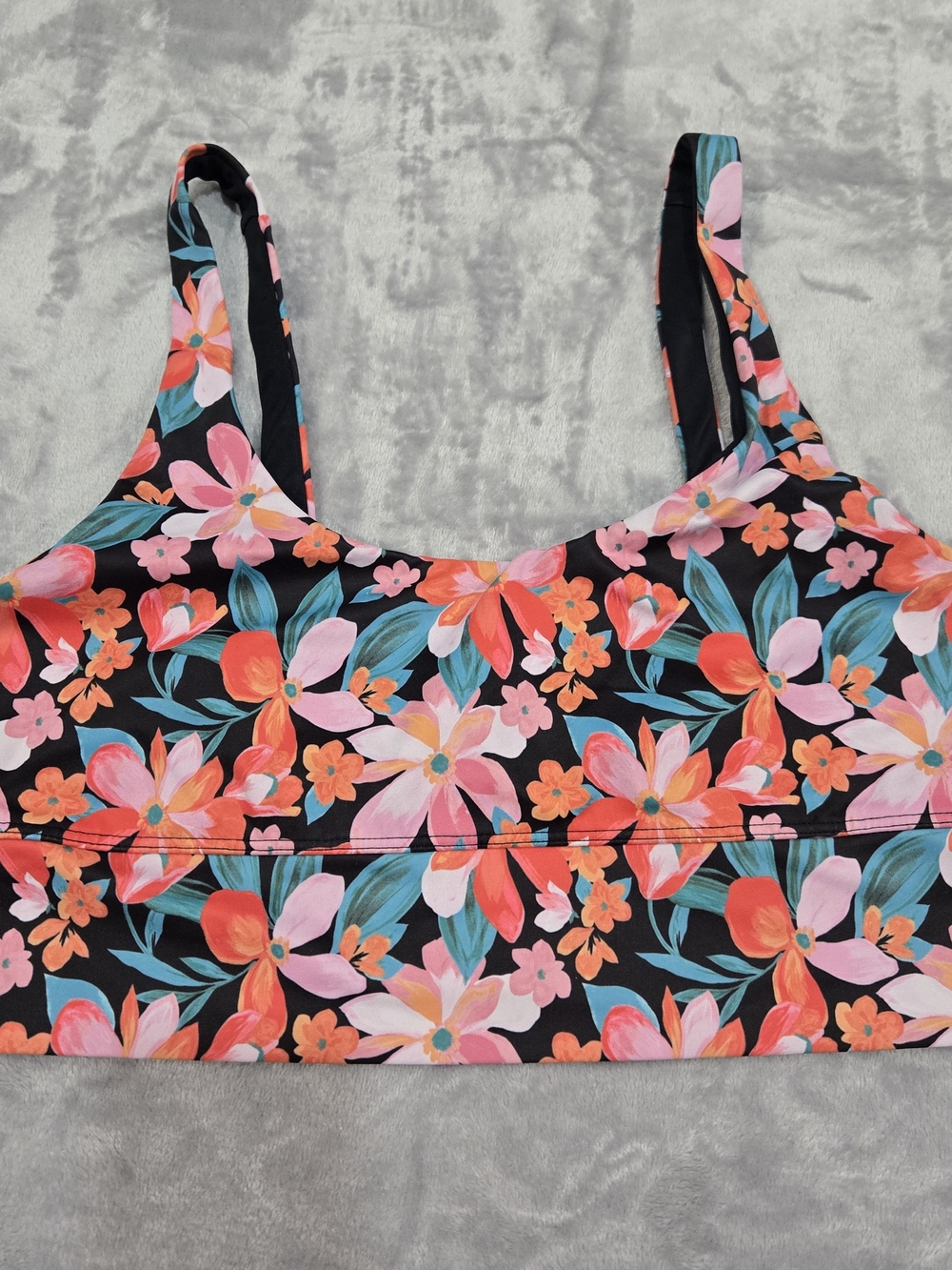 Beach Riot Women’s Desert Garden Floral Sports Bra Sz XL Built In Bra